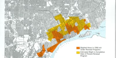 Mapa Detroit фитофторозом